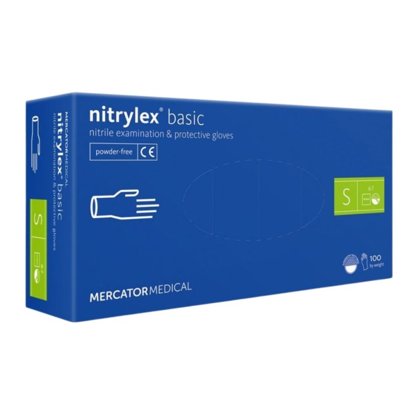 NITRYLEX Basic modré - nitrilové rukavice 100 ks
