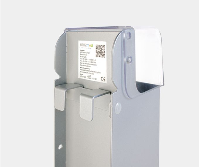 Herzmed CatheterBox - nerez box na odsávací hadice