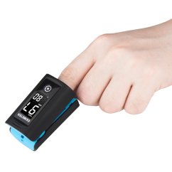 Prstový pulzní oxymetr PC-60 FL černý