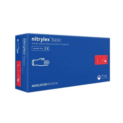 NITRYLEX Basic modré - nitrilové rukavice 100 ks