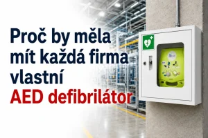 Proč by měla mít každá firma vlastní AED defibrilátor