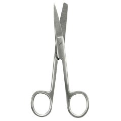 Nůžky chirurgické zahnuté, hrotnato-tupé