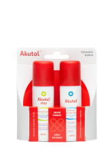 AKUTOL + AKUTOL STOP duopack 2 x 60 ml