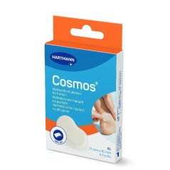 Hydrokoloidní náplasti na puchýře Cosmos XL 5 ks