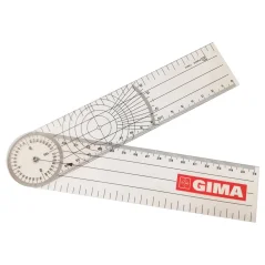 GIMA ortopedický goniometr 20,5 x 4,5 cm