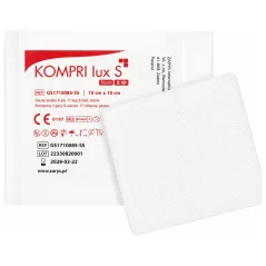 ZARYS KOMPRI lux S - sterilní komprese z gázy 10 x 10 cm