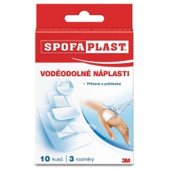 Spofaplast - voděodolné náplasti 10 ks