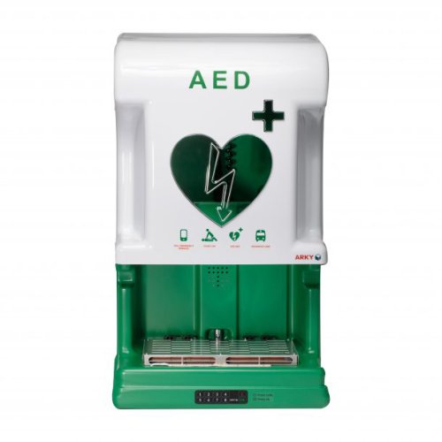 ARKY CORE PLUS  - venkovní AED skříňka s alarmem a PIN zámkem