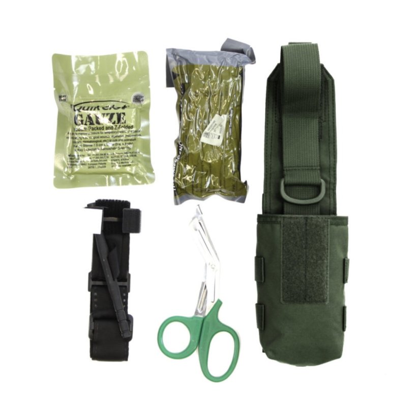 IFAK WARRIOR - MEDIC pouzdro na lékárničku - Barva: OD GREEN (vojenská zelená)