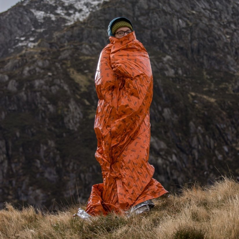 Blizzard Survival Blanket - termoizolační přikrývka / vak - Barva: ORANGE (oranžová)