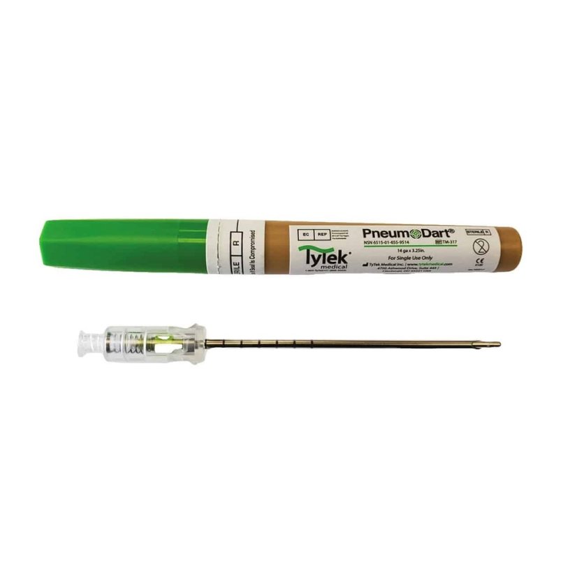Dekompresní jehla PneumoDart Dekompresní jehla PneumoDart