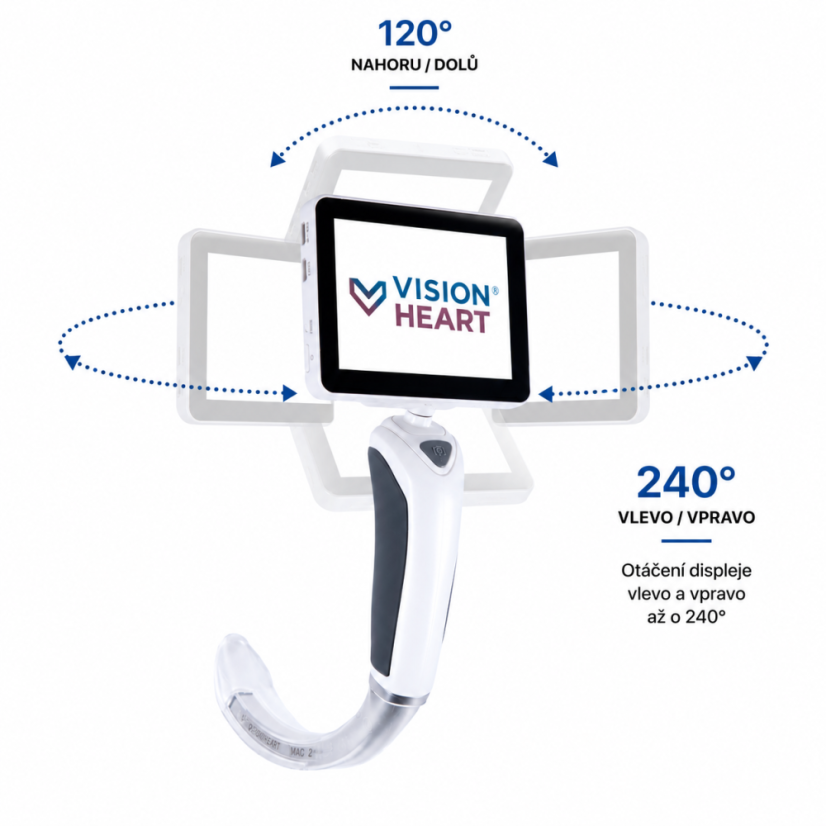 Videolaryngoskop VisionHeart VX