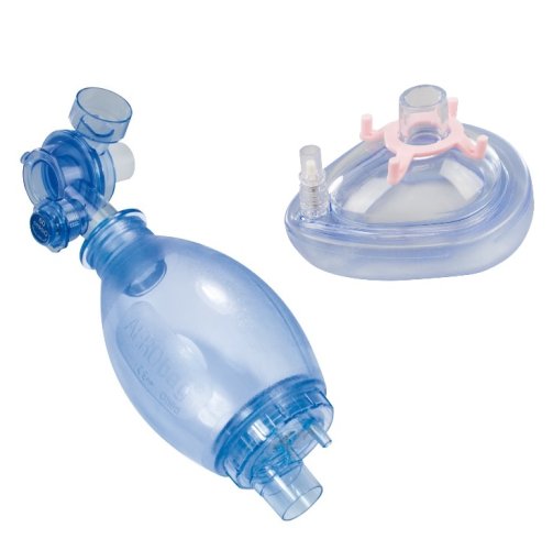 Resuscitační set 1 - AERObag® (1 maska) - Veľkosť: Vak neo, maska ​​veľ. 0