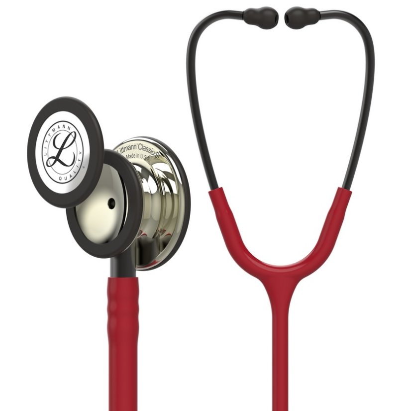 Stetoskop Littmann Classic III - Barva: BURGUNDY & CHAMPAGNE (burgundská & šampaňská)
