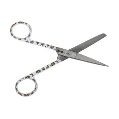 Nůžky rovné hrotnato-tupé 14 cm - housenky