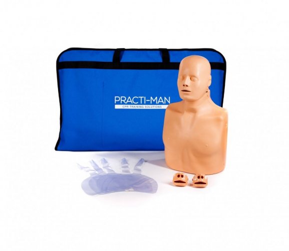 PRACTI-MAN ADVANCE - resuscitační figurína  2v1 (dospělý s dítě)