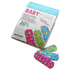 BABYPORE - dětské náplasti 20 ks