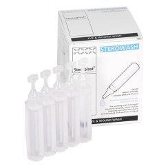 Sterowash 20 ml - výplach očí v ampulích