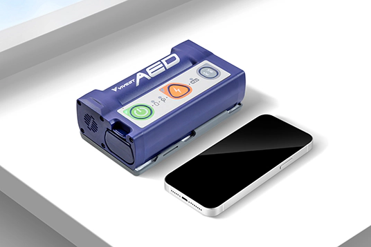 ViVest PowerBeat P3 – kapesní AED s univerzálními elektrodami