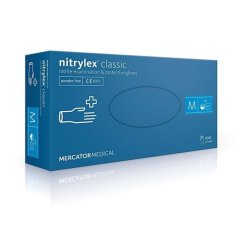 NITRYLEX Classic Blue - nitrilové rukavice 100 ks