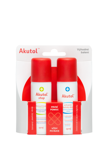 AKUTOL + AKUTOL STOP duopack 2 x 60 ml