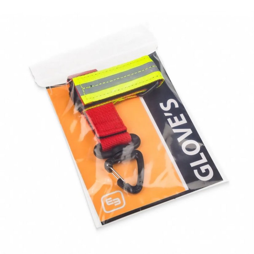 GLOVE'S - opaskový držák na rukavice - Barva: BLACK (černá)