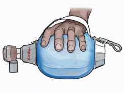 Ambu Oval silikonový dětský resuscitační vak