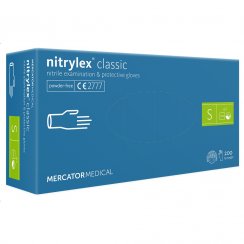 NITRYLEX Classic Blue - nitrilové rukavice 200 ks