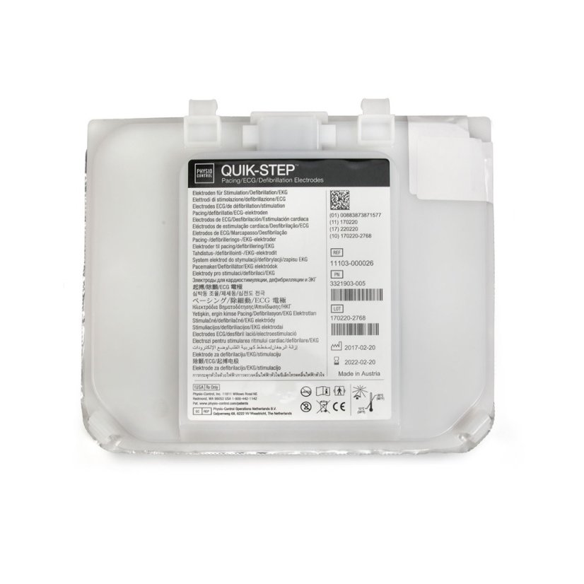 Defibrilační elektrody Quik-step pro AED Lifepak CR2